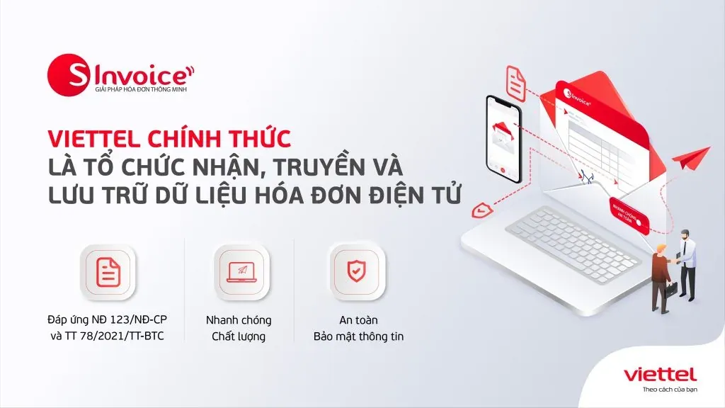Hóa đơn điện tử Viettel S-Invoice. Nguồn ảnh: Viettel