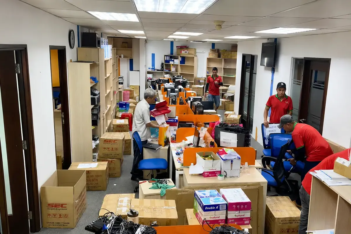 Saigon Express cung cấp dịch vụ chuyển văn phòng trọn gói