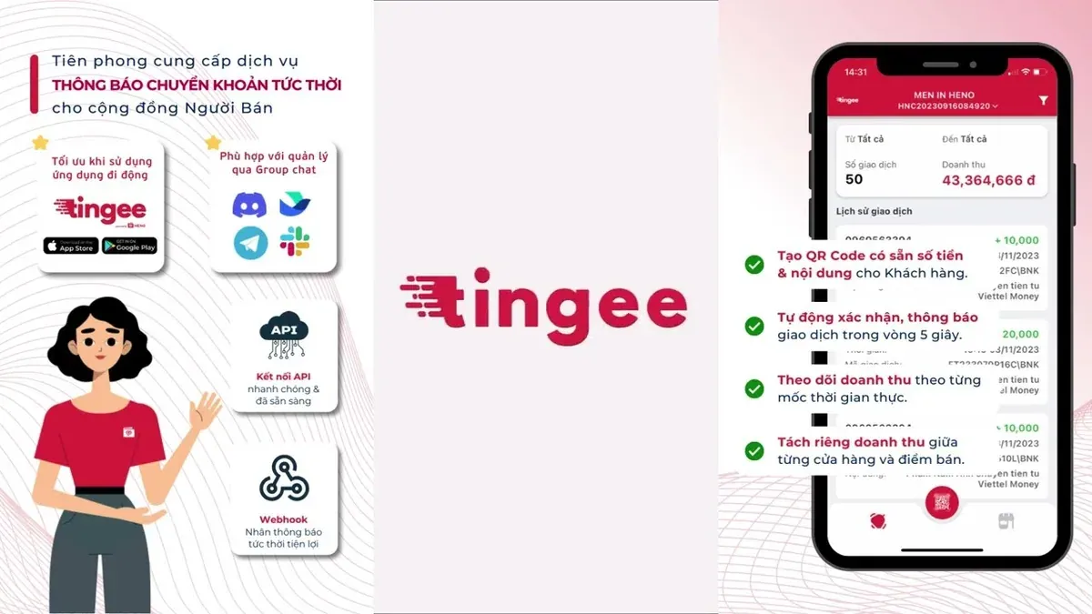 Gạch nợ tự động - Đối soát thanh toán dễ dàng cùng Tingee. Nguồn ảnh: Tingee